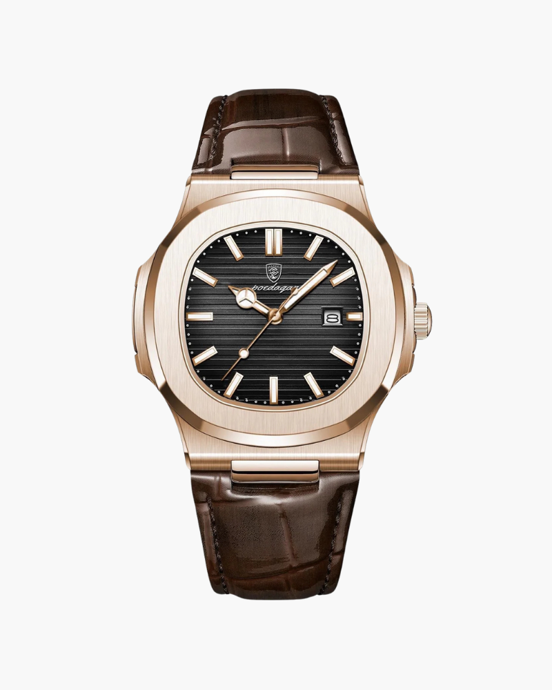 Leren horloge Lisbon