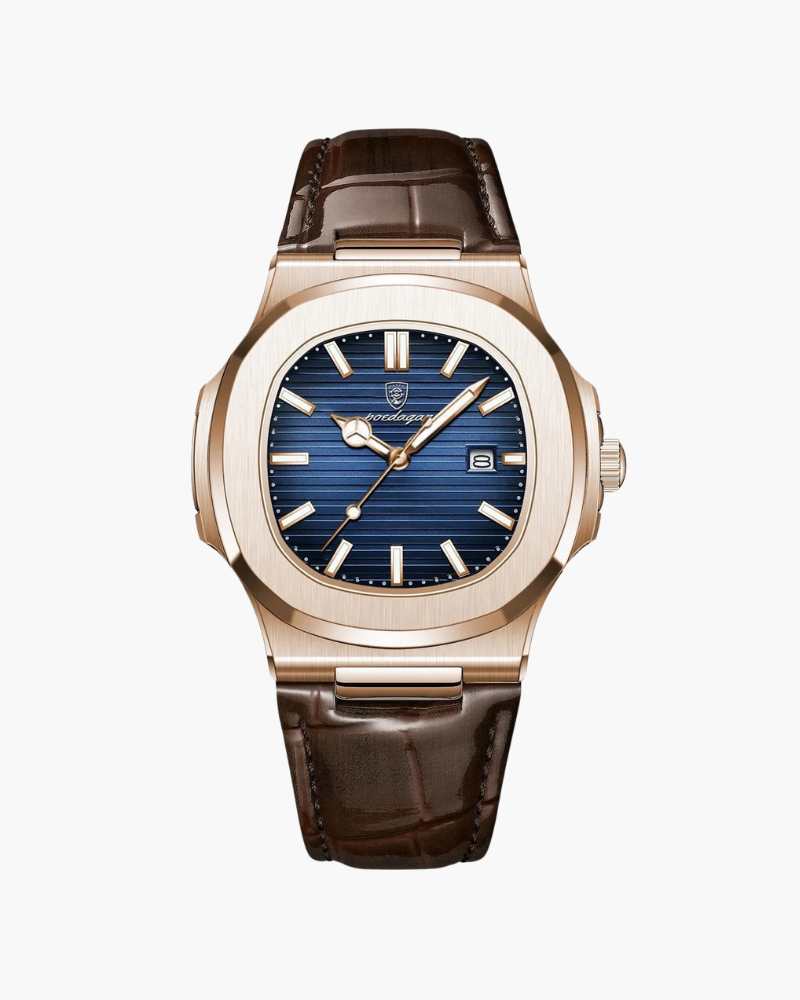 Leren horloge Lisbon