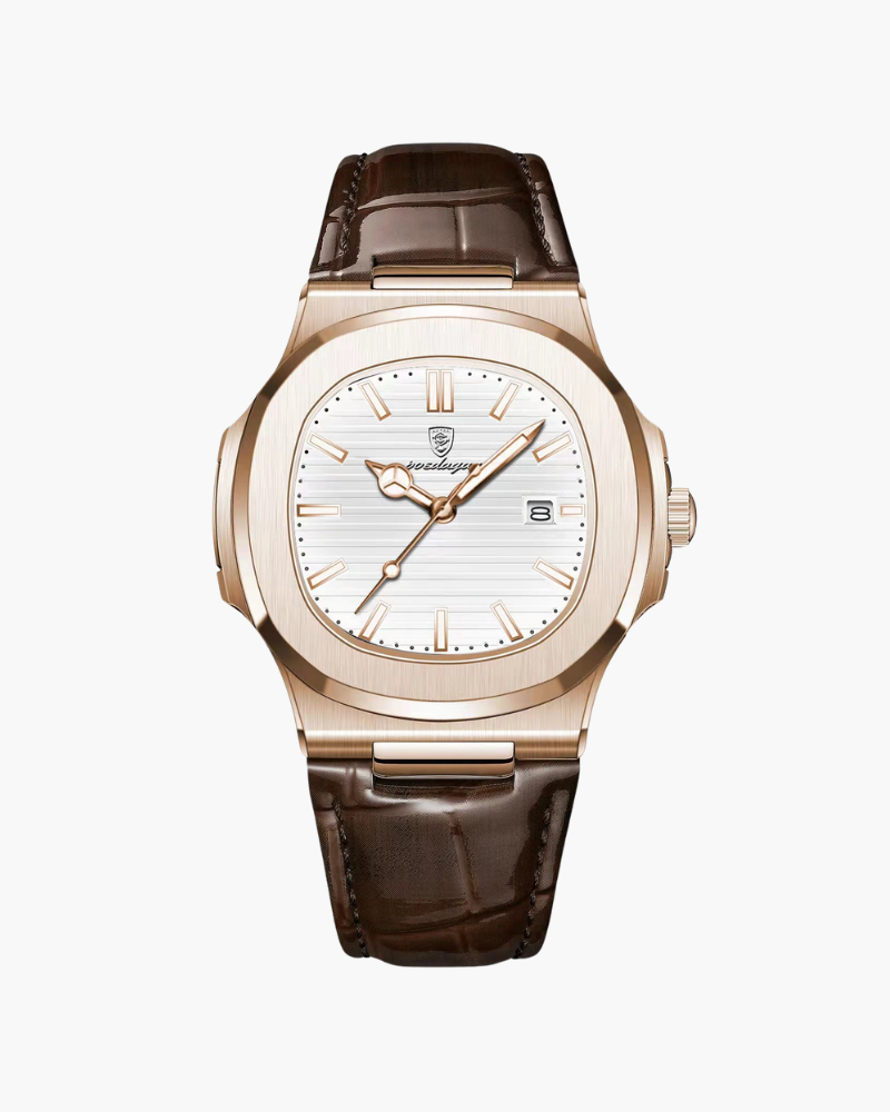 Leren horloge Lisbon