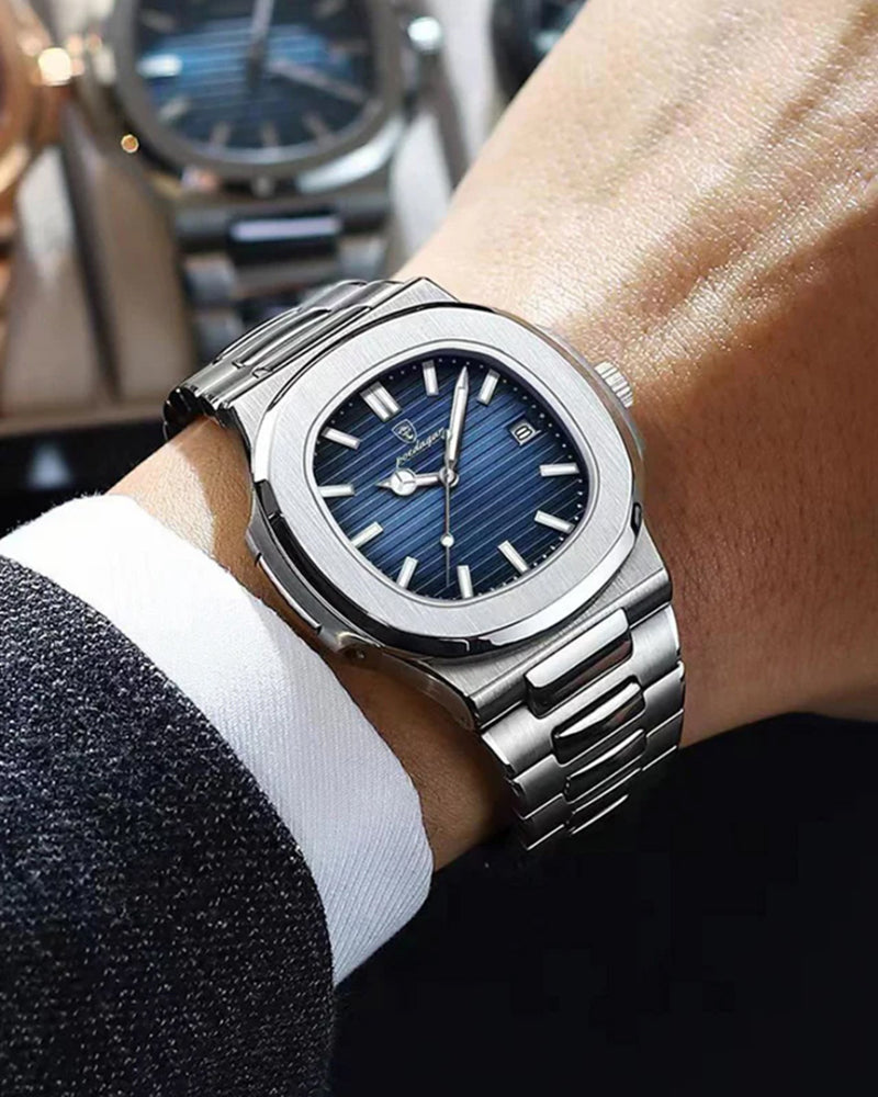 Klassiek horloge Geneva (waterdicht)