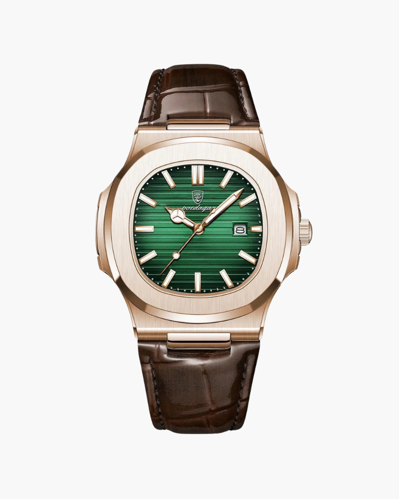 Leren horloge Lisbon